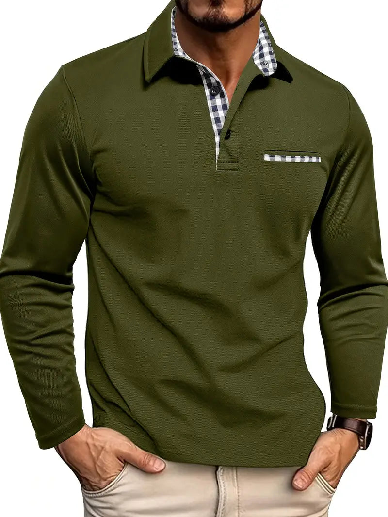 Marcel - Men's Long-Sleeve Polo shirt