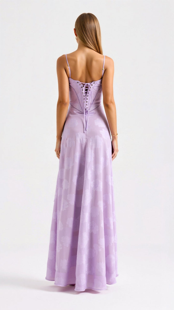 Amelia | Women’s Wedding Guest Slip Maxi Dress