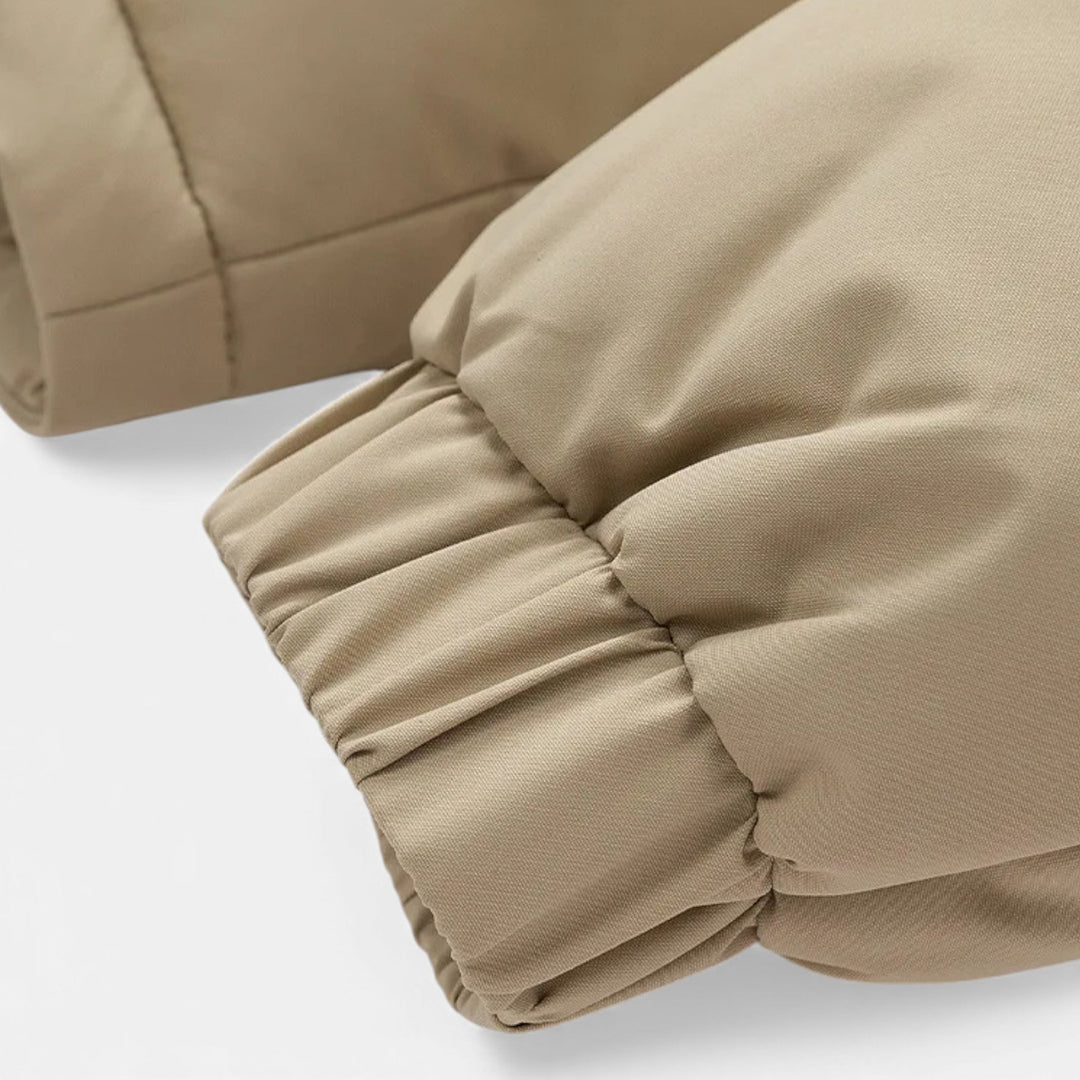 Joneex | Men’s Fleece-Lined Winter Jacket with Removable Hood