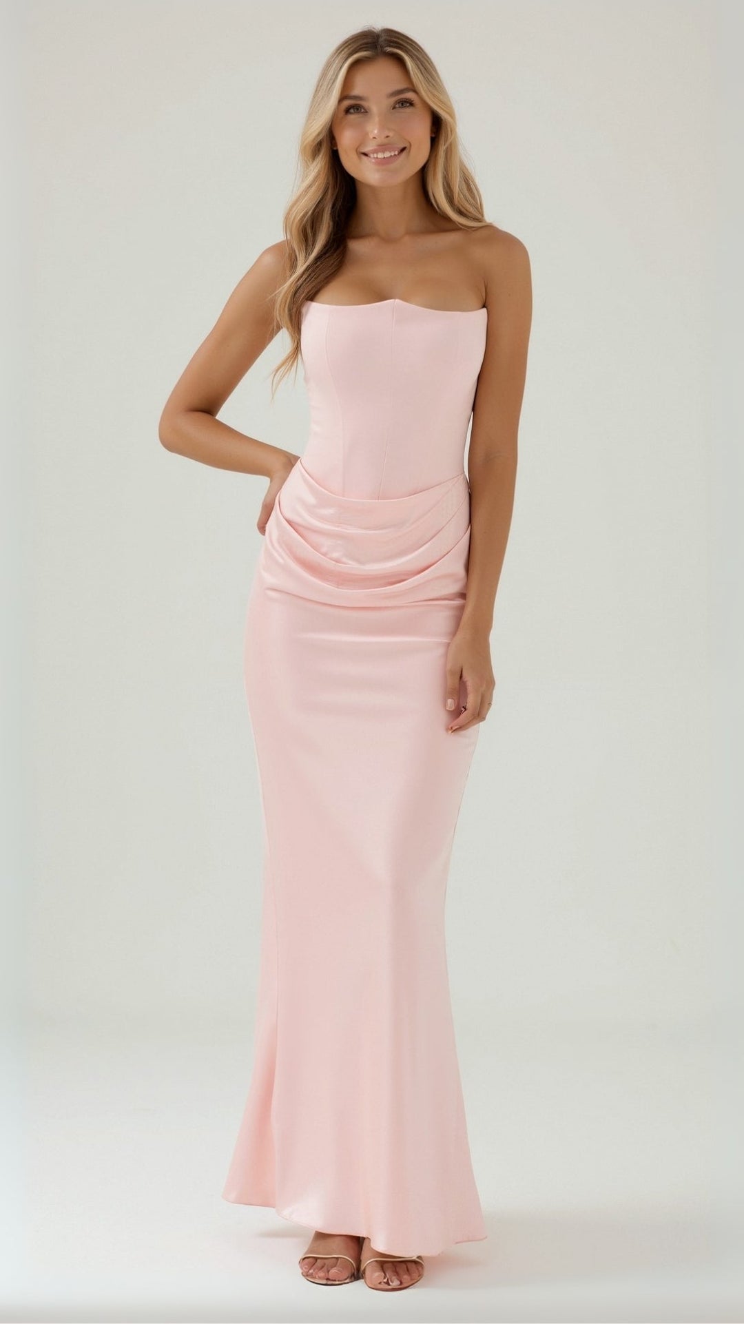 Jasmine | Women Wedding Guest Column Maxi Dress