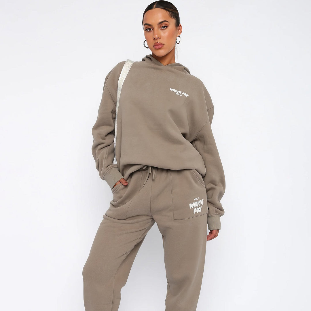 WhiteFox Set – Autumn Pants & Hoodie Tracksuit