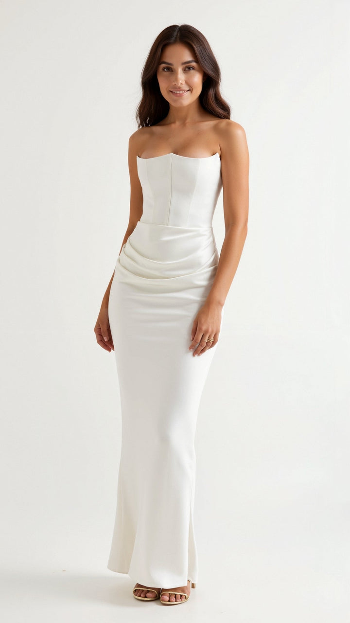Jasmine | Women Wedding Guest Column Maxi Dress