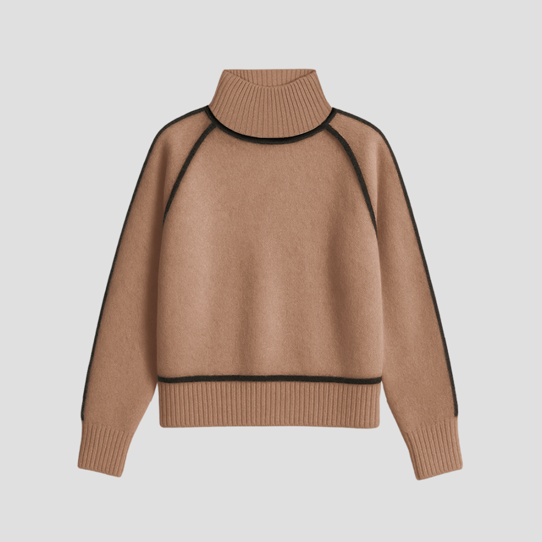 Yara | Refined Contrast Jumper