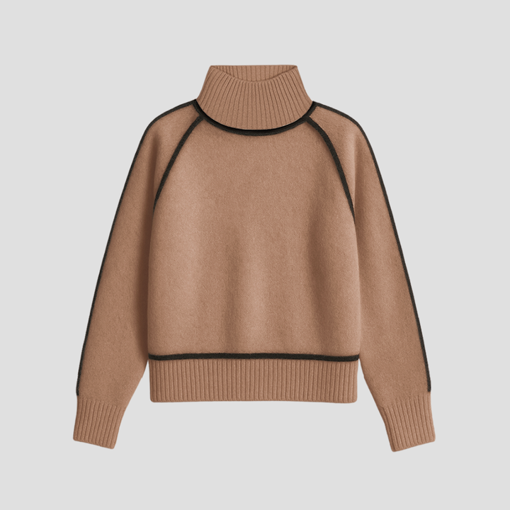 Yara | Refined Contrast Jumper