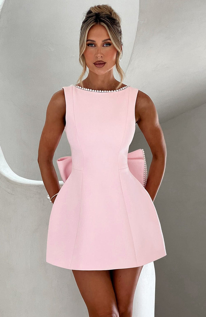 Jacklyn | Women Wedding Guest Structured Mini Dress