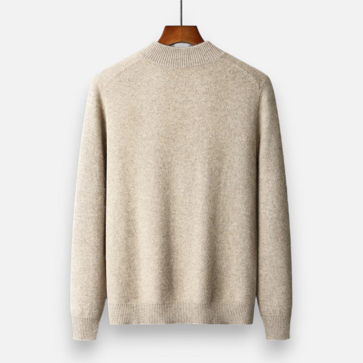 Joneex | Men’s Merino Wool Zip Sweater