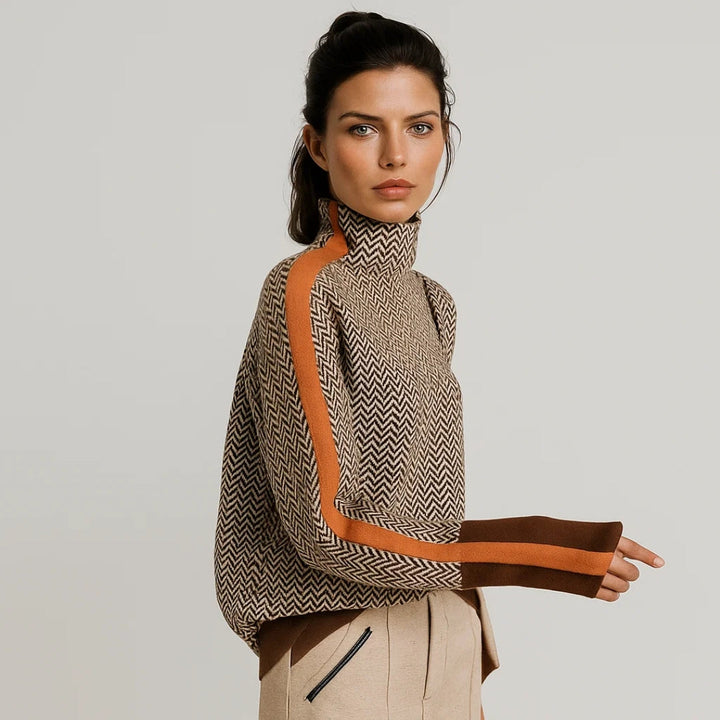 Martina™ | High-Necked Jumper