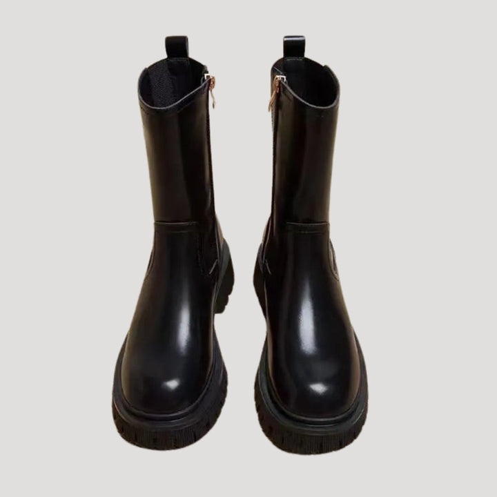 Lauren | Women’s Spring Chunky Mid-Calf Boots