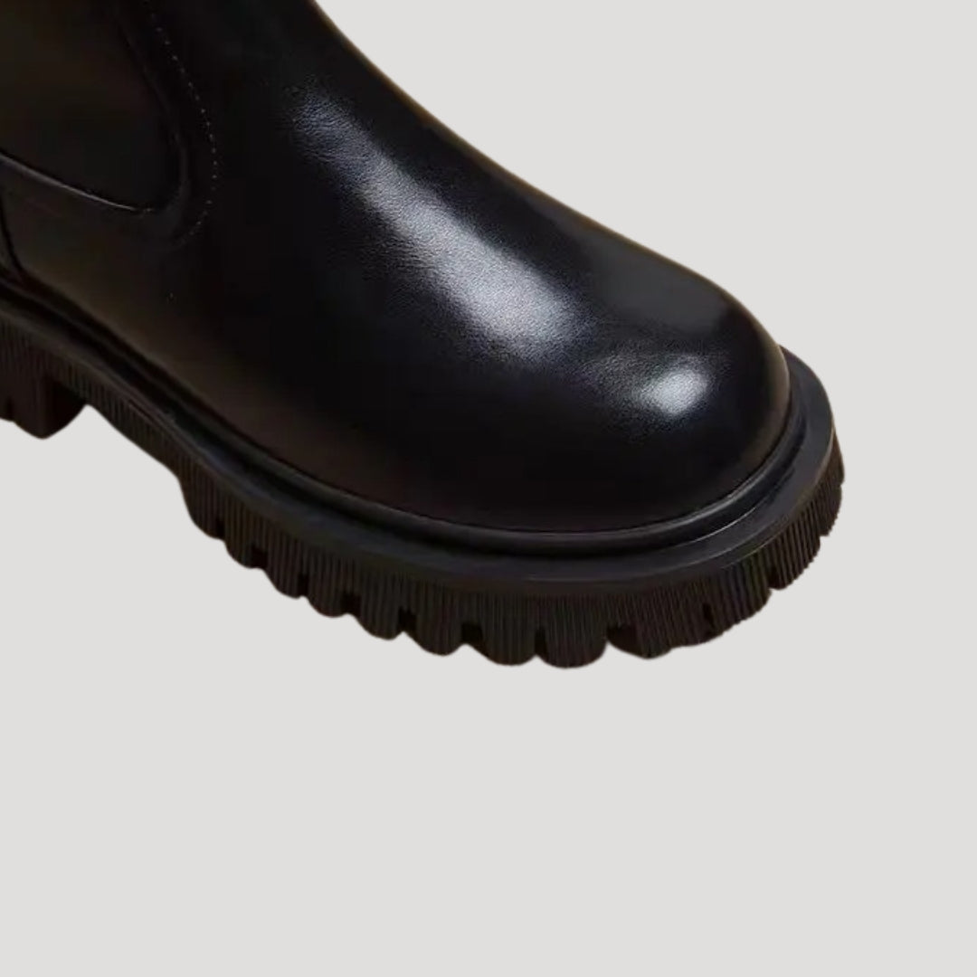 Lauren | Women’s Spring Chunky Mid-Calf Boots
