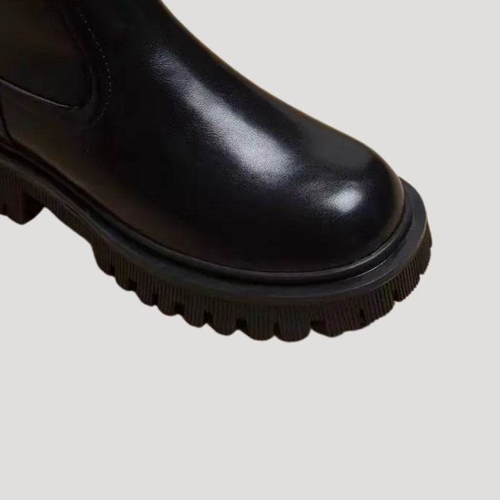 Lauren | Women’s Spring Chunky Mid-Calf Boots