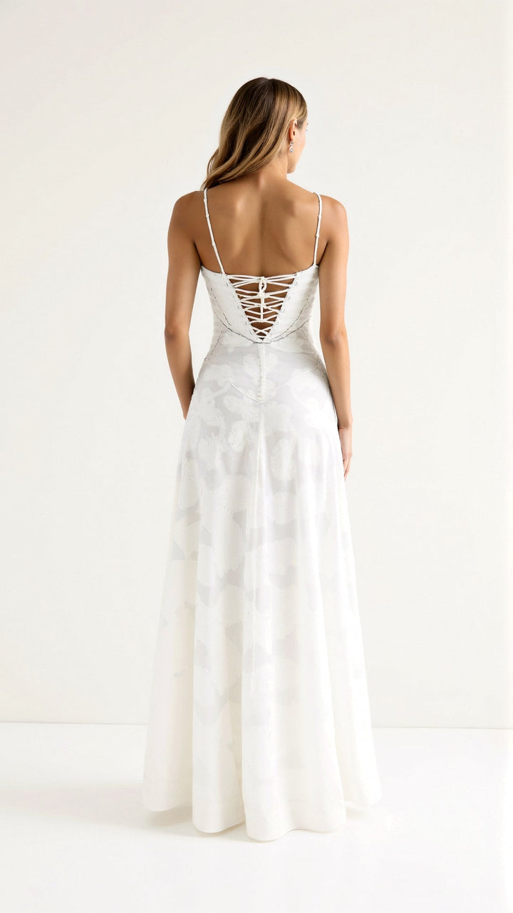 Harper | Women Wedding Guest Slip Maxi Dress