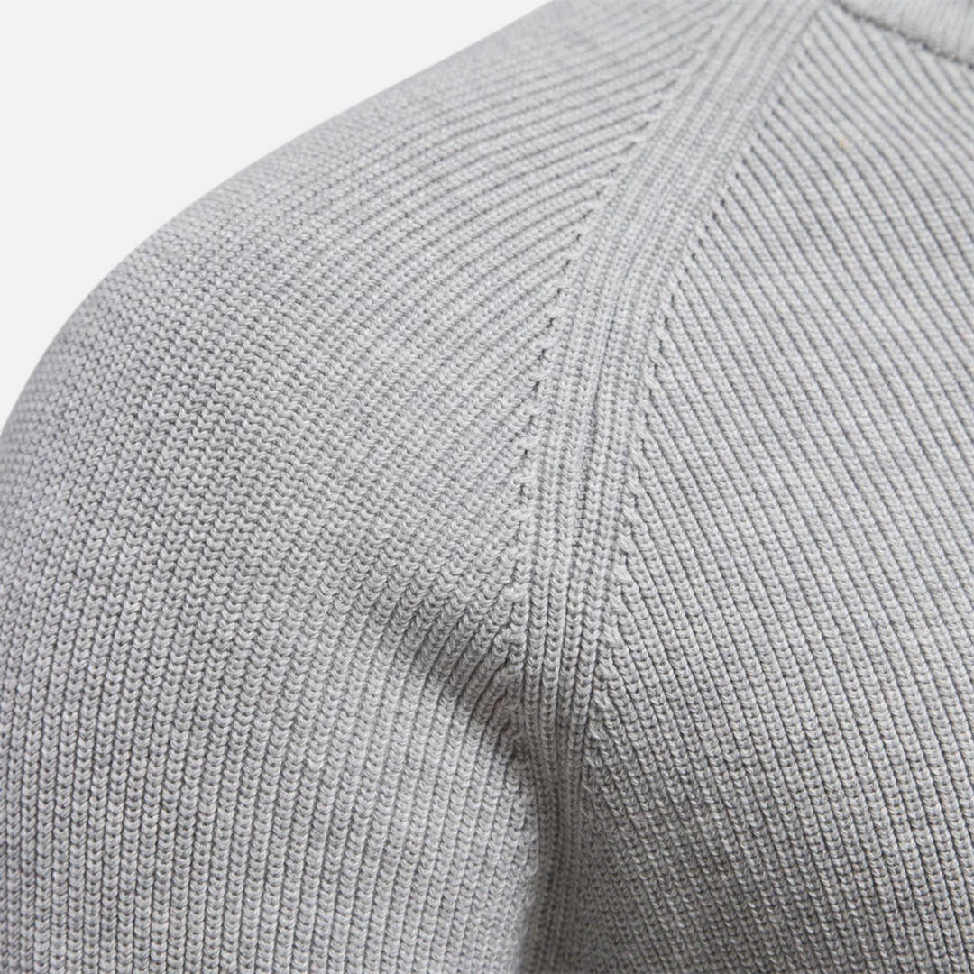 Joneex | Men’s Cotton Zip Sweater – Refined Knitwear for the Season