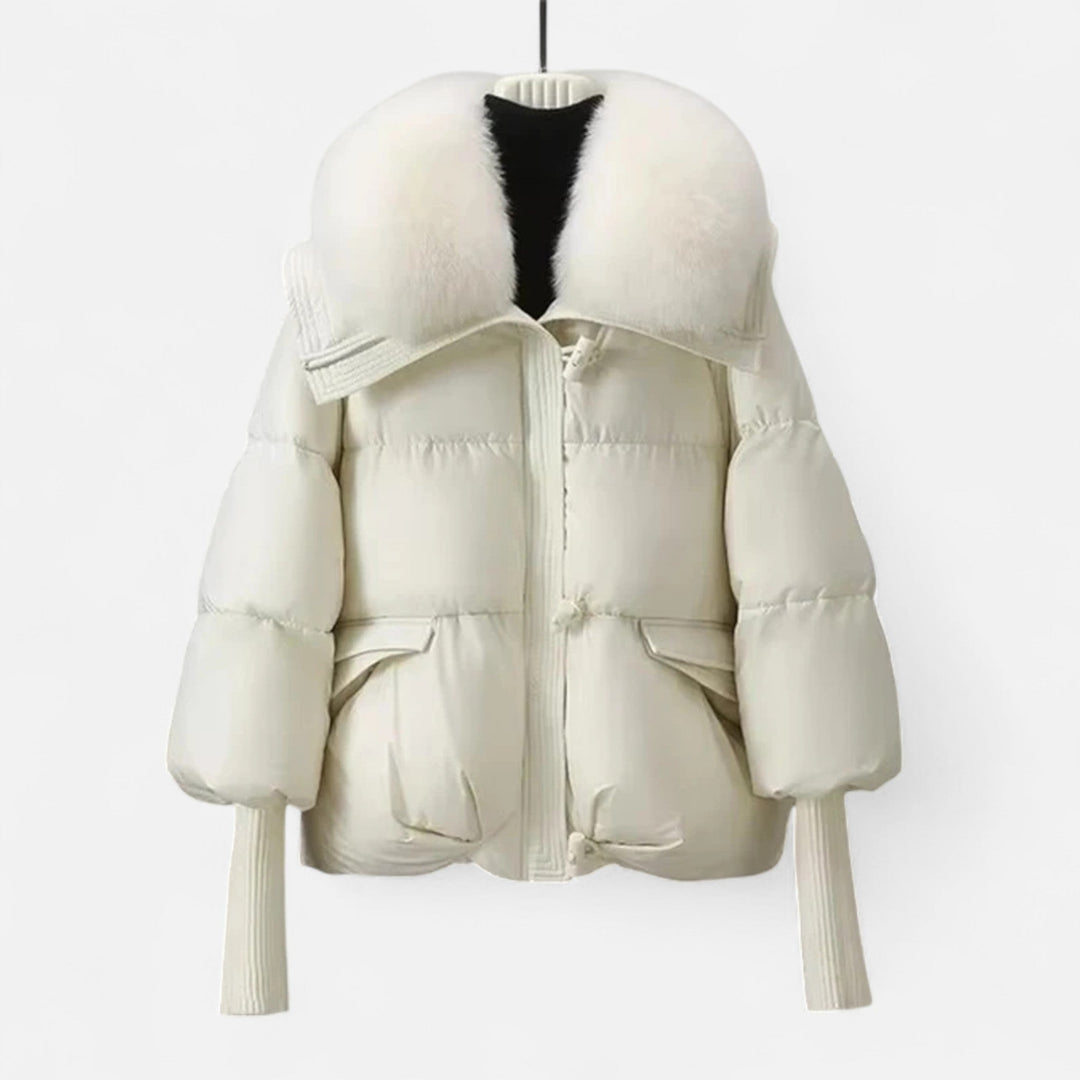 Joneex | Women’s Fur-Collar Down Cotton Jacket