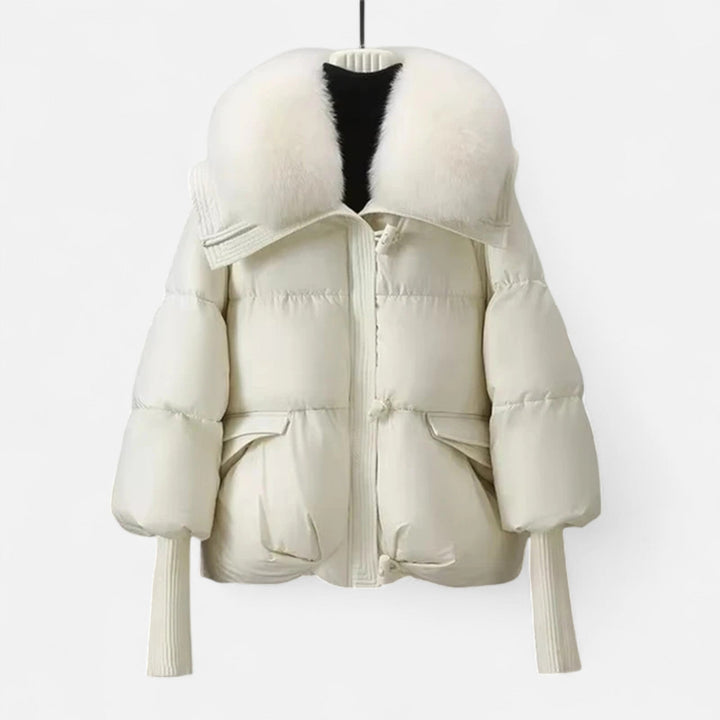 Joneex | Women’s Fur-Collar Down Cotton Jacket