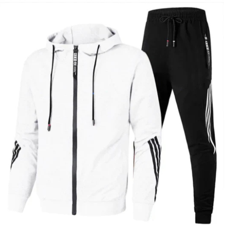 Charles | Men’s Modern Streetwear Hoodie Set