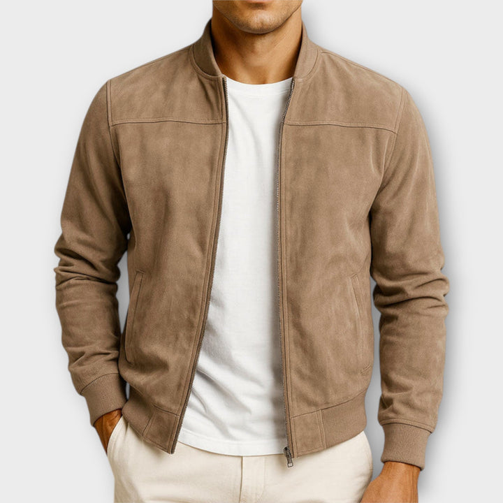 Rico™ | Men's Suede Leather Jacket