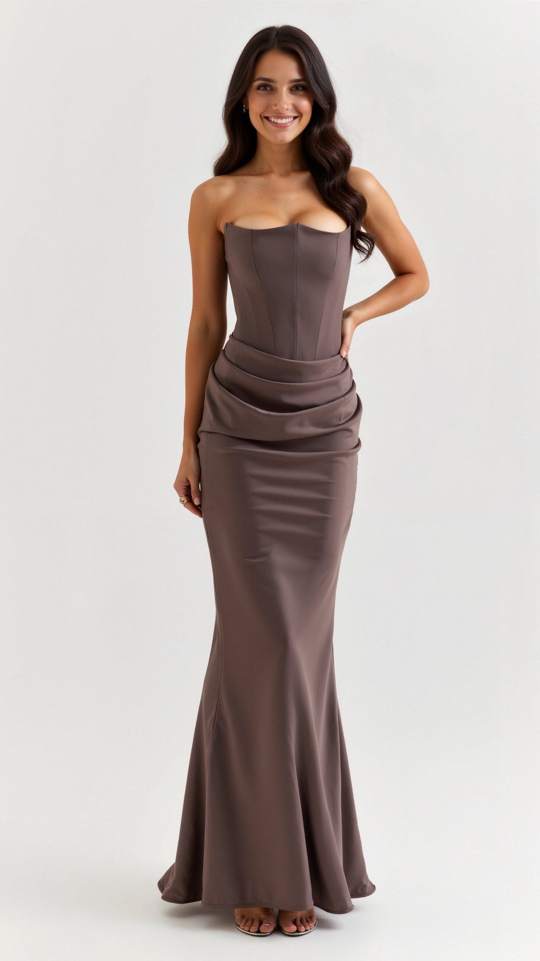 Jasmine | Women Wedding Guest Column Maxi Dress