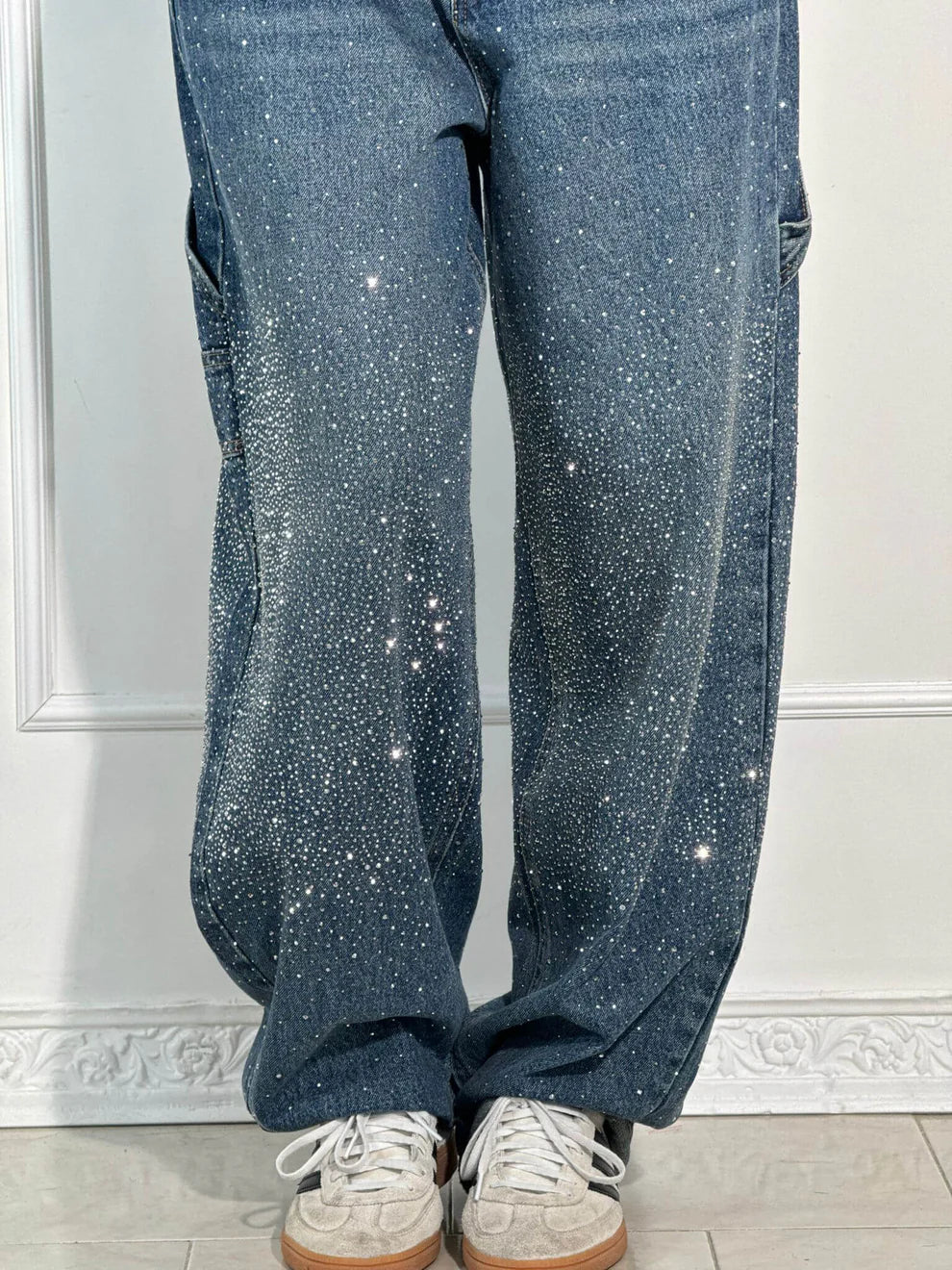 Women's Balloon Denim Pants | Versatile Style