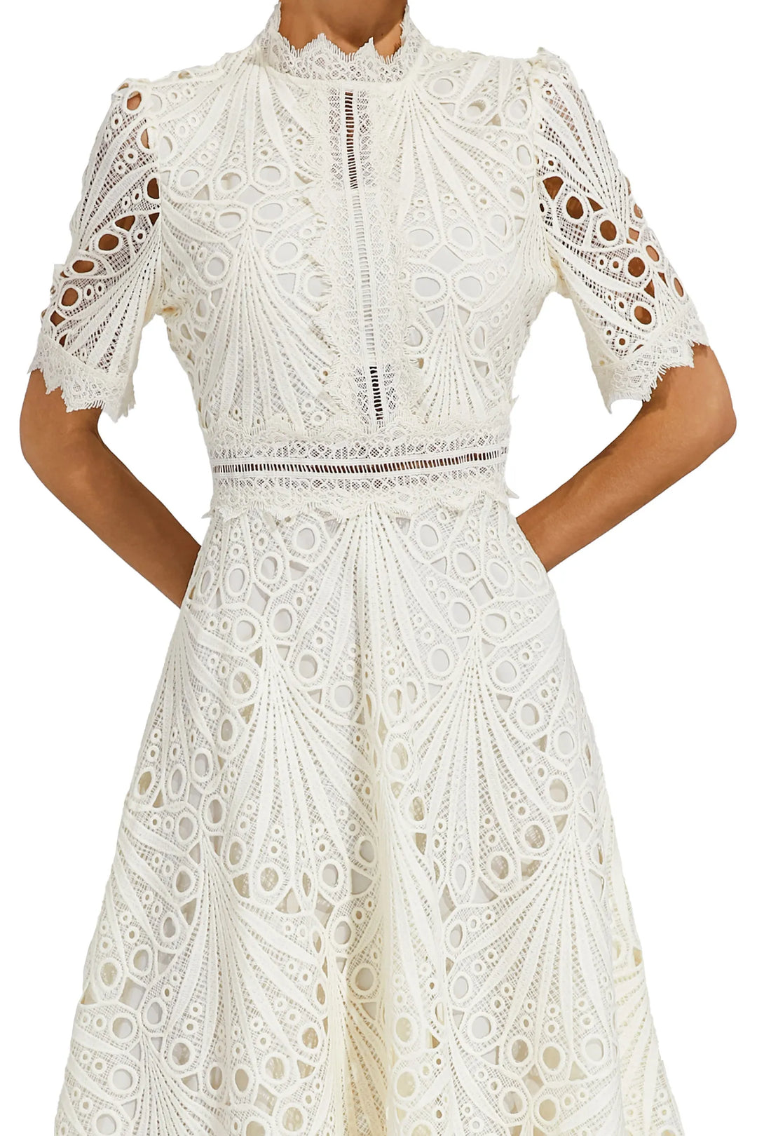 Willow | Women’s Chic Lace Midi Dress