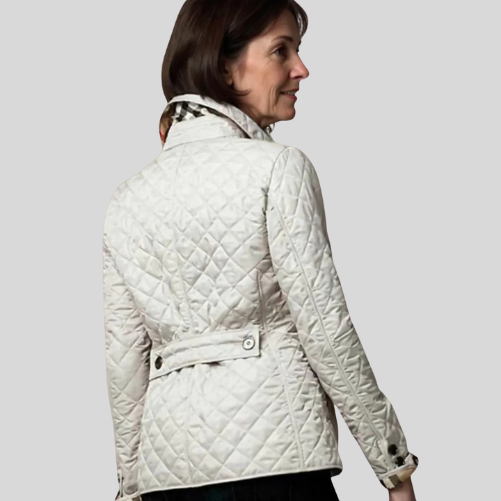 Verity | Casual Quilted Jacket with Turned-Down Collar