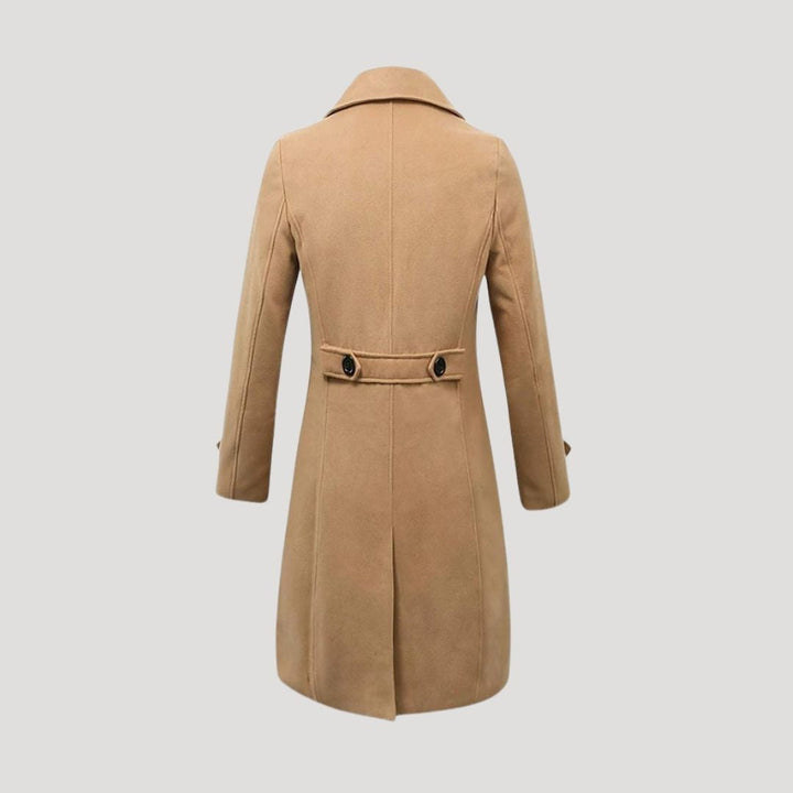 Jacob | Men’s Spring Double-Breasted Long Coat