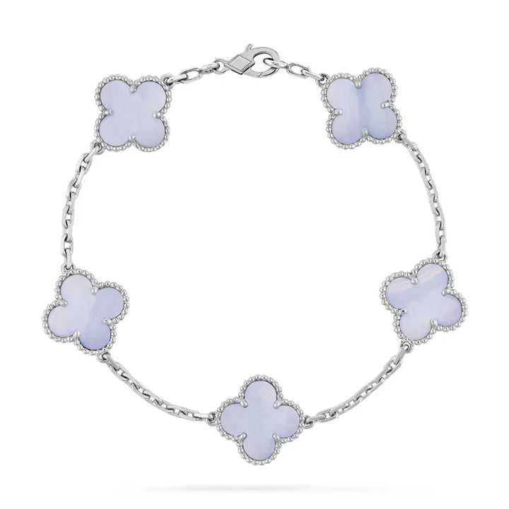 Abby - 18k Gold-Plated Clover Leaf Bracelet
