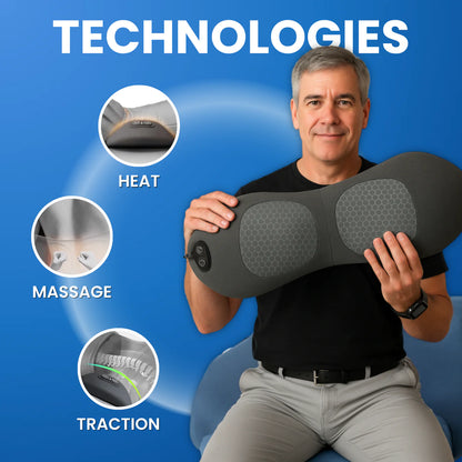 3-in-1 Smart Pillow for Back Pain Relief