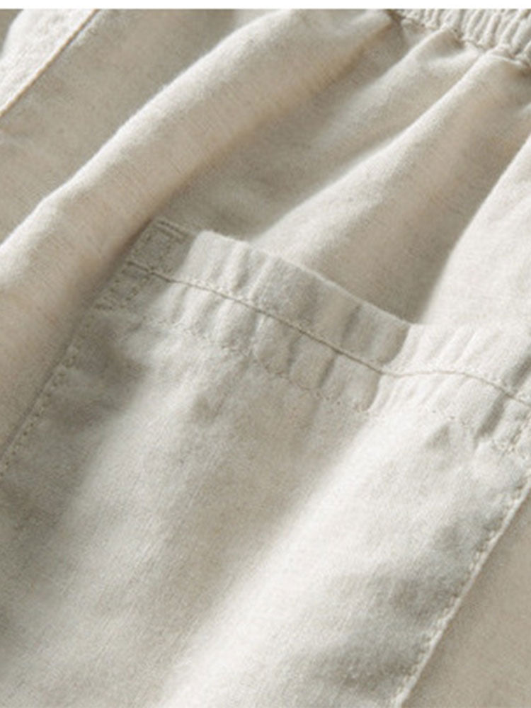 Short Sleeve Shirt and Pants Set | Men's Casual Two Piece Outfit