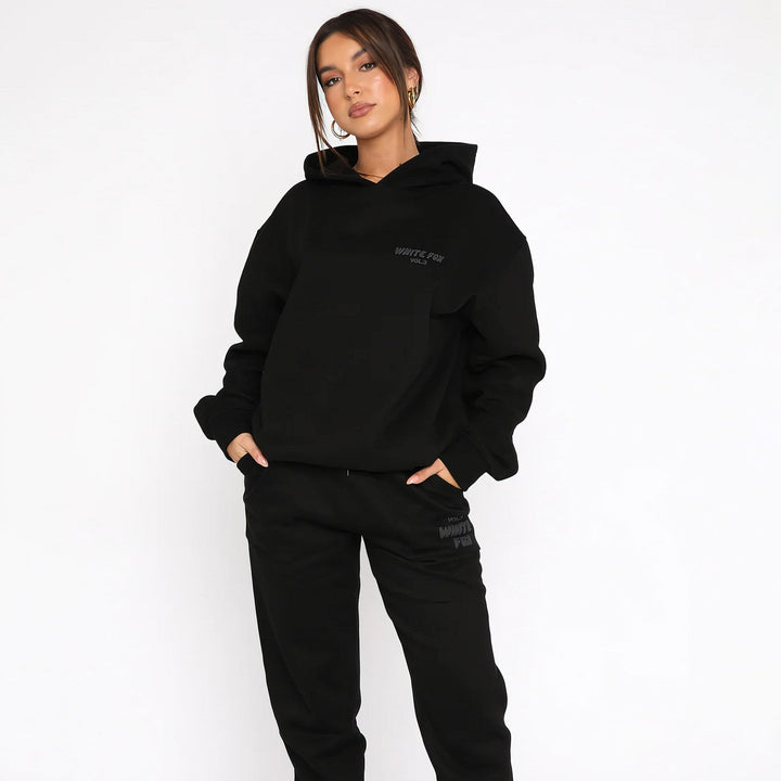 WhiteFox Set – Autumn Pants & Hoodie Tracksuit