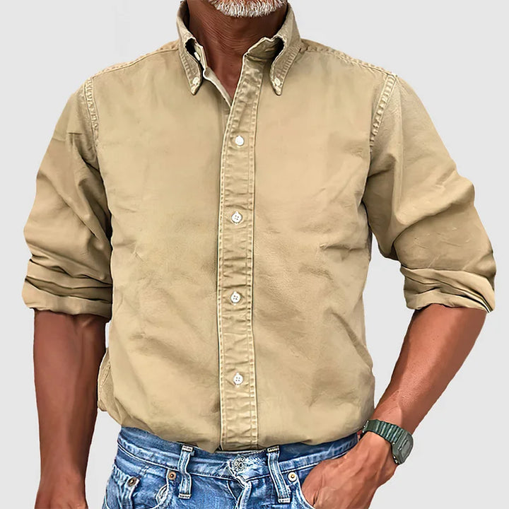 Ralf - Long-Sleeved Shirt Without Pleats