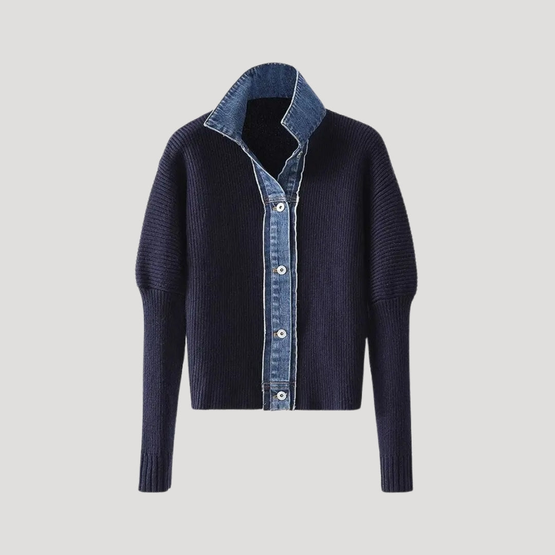 Julia | Women’s Spring Layered Button Cardigan Jacket