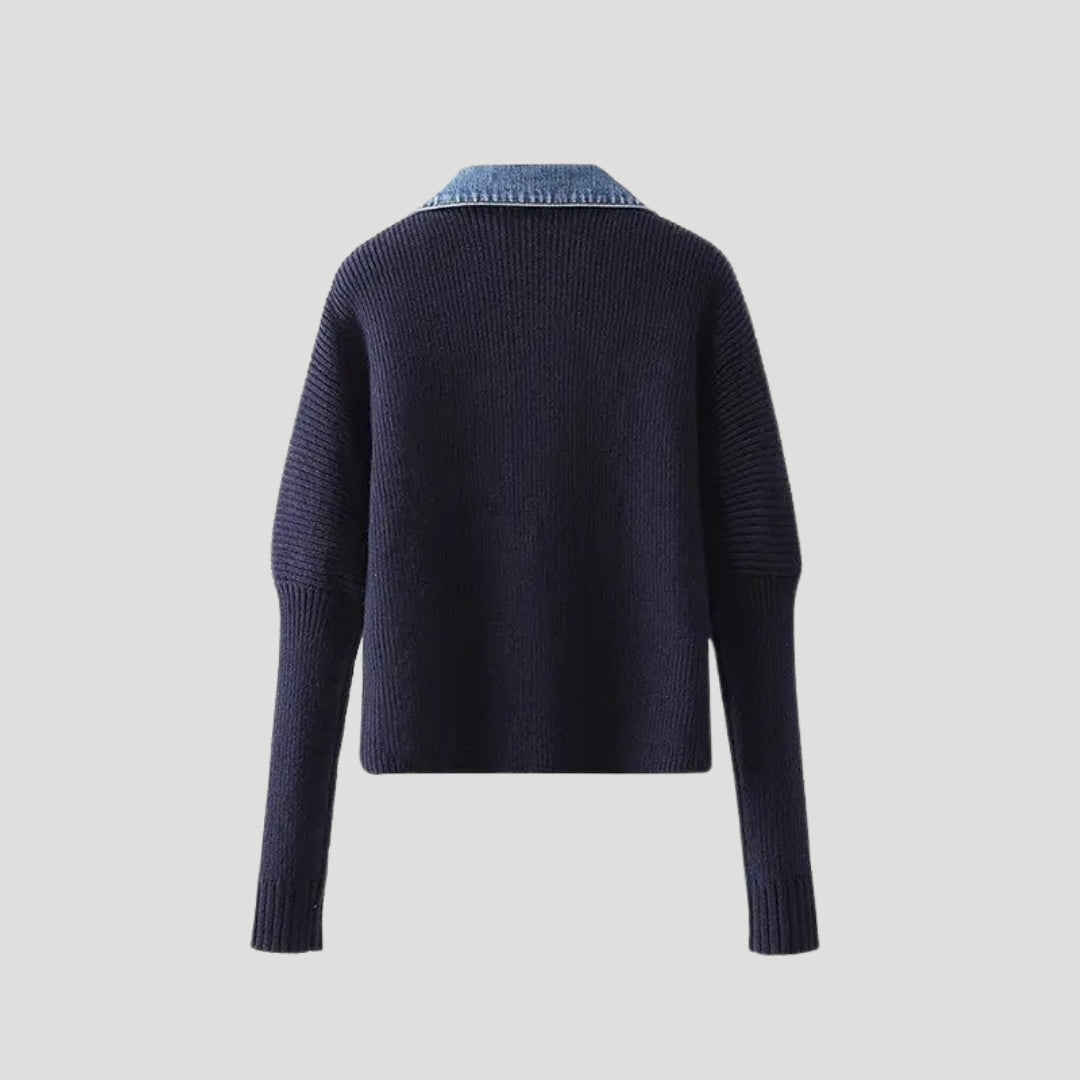 Julia | Women’s Spring Layered Button Cardigan Jacket
