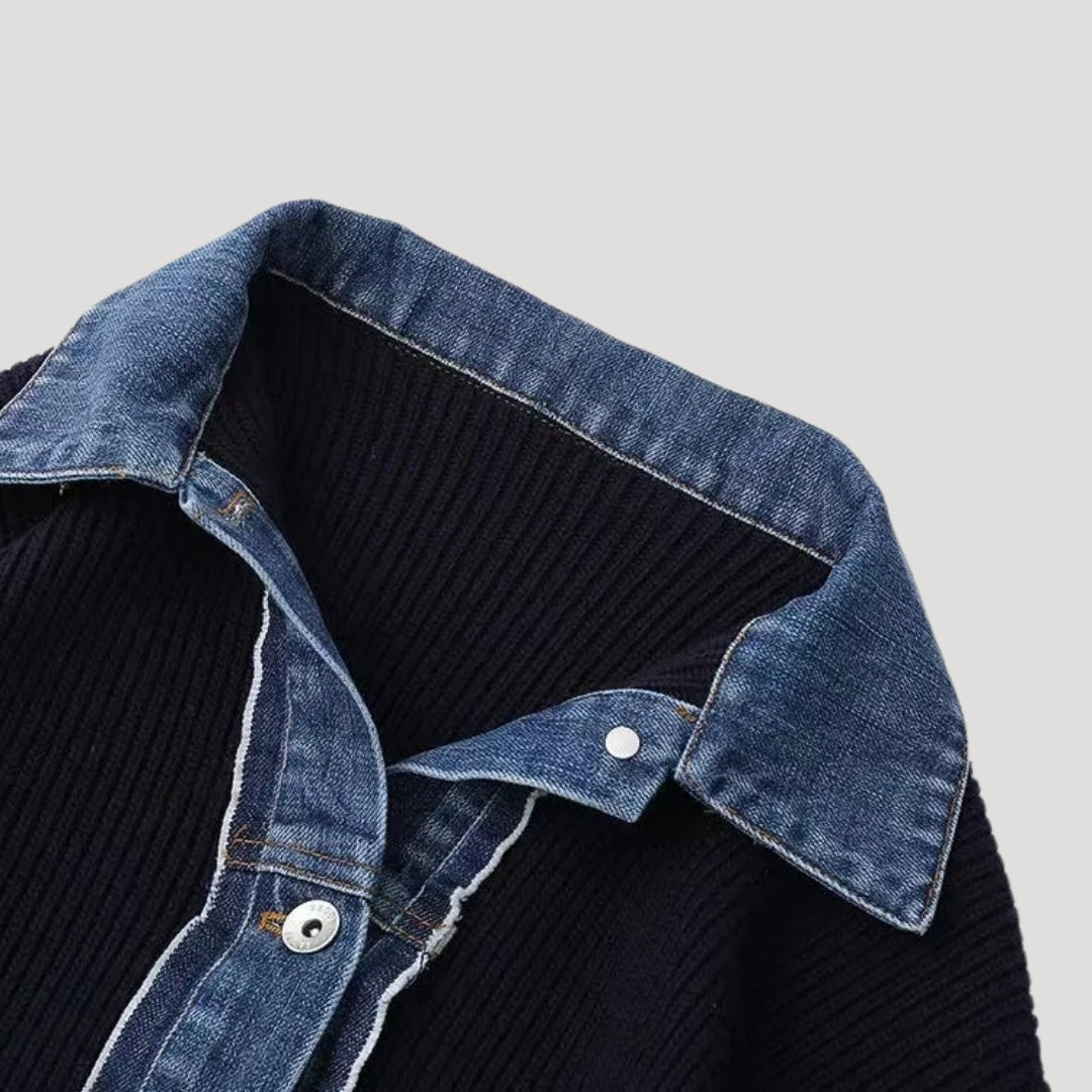 Julia | Women’s Spring Layered Button Cardigan Jacket