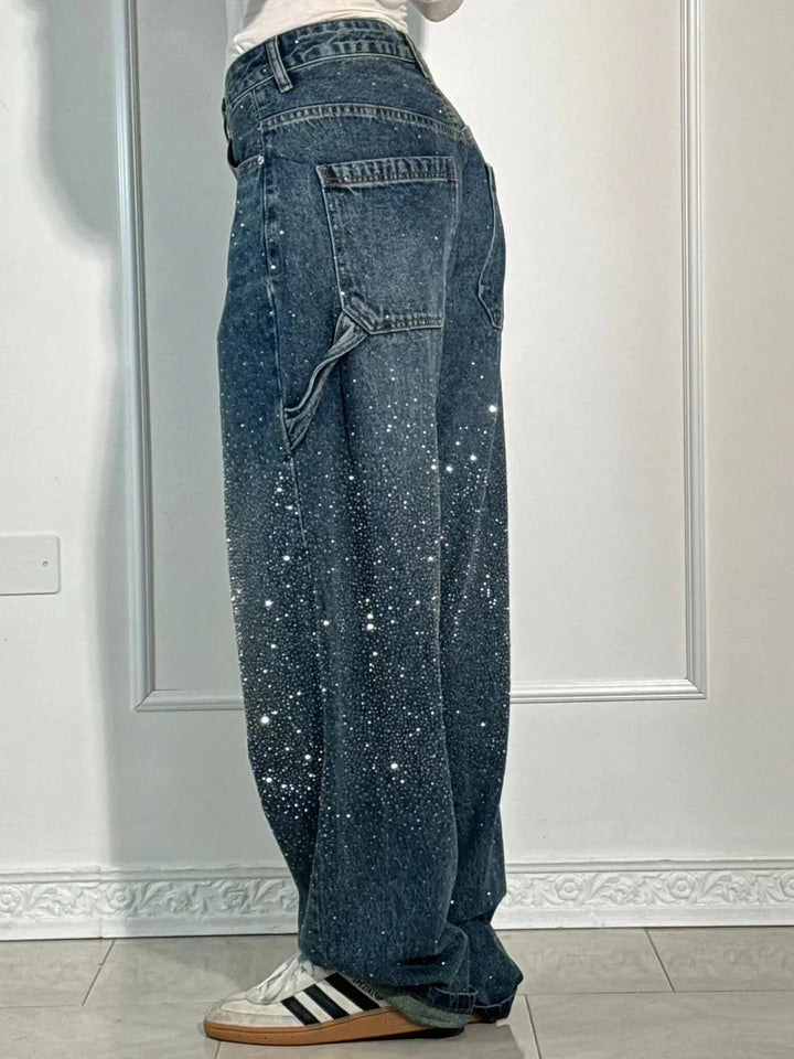 Women's Balloon Denim Pants | Versatile Style