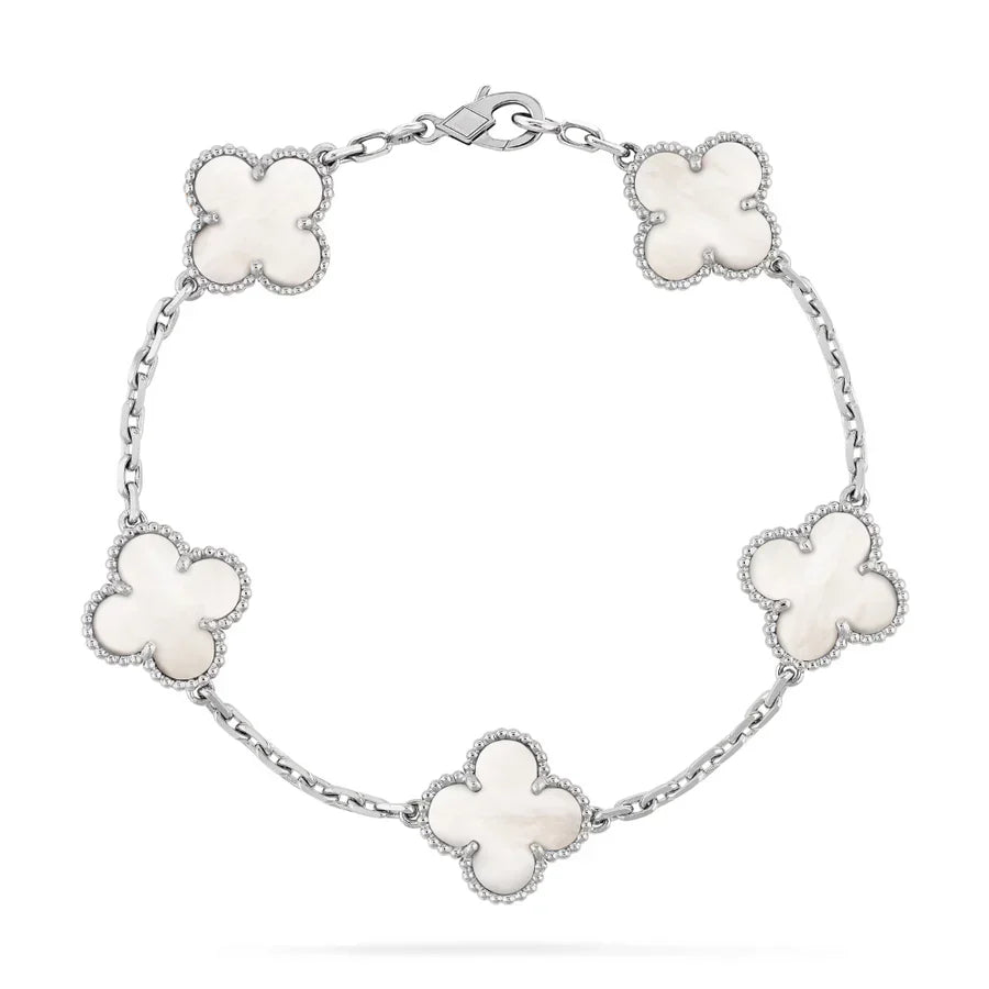 Abby - 18k Gold-Plated Clover Leaf Bracelet
