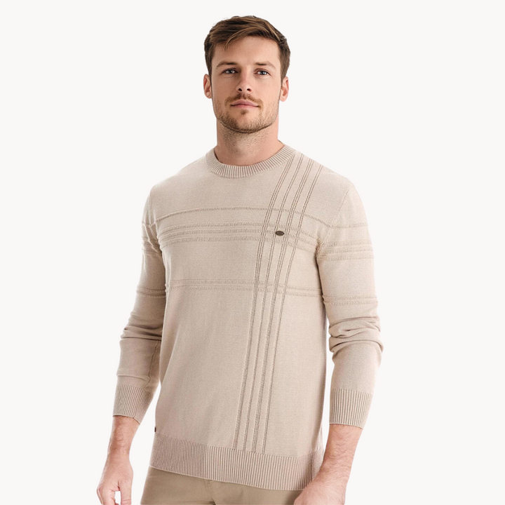 Jackson | Fine-Knit Crew Neck Sweater