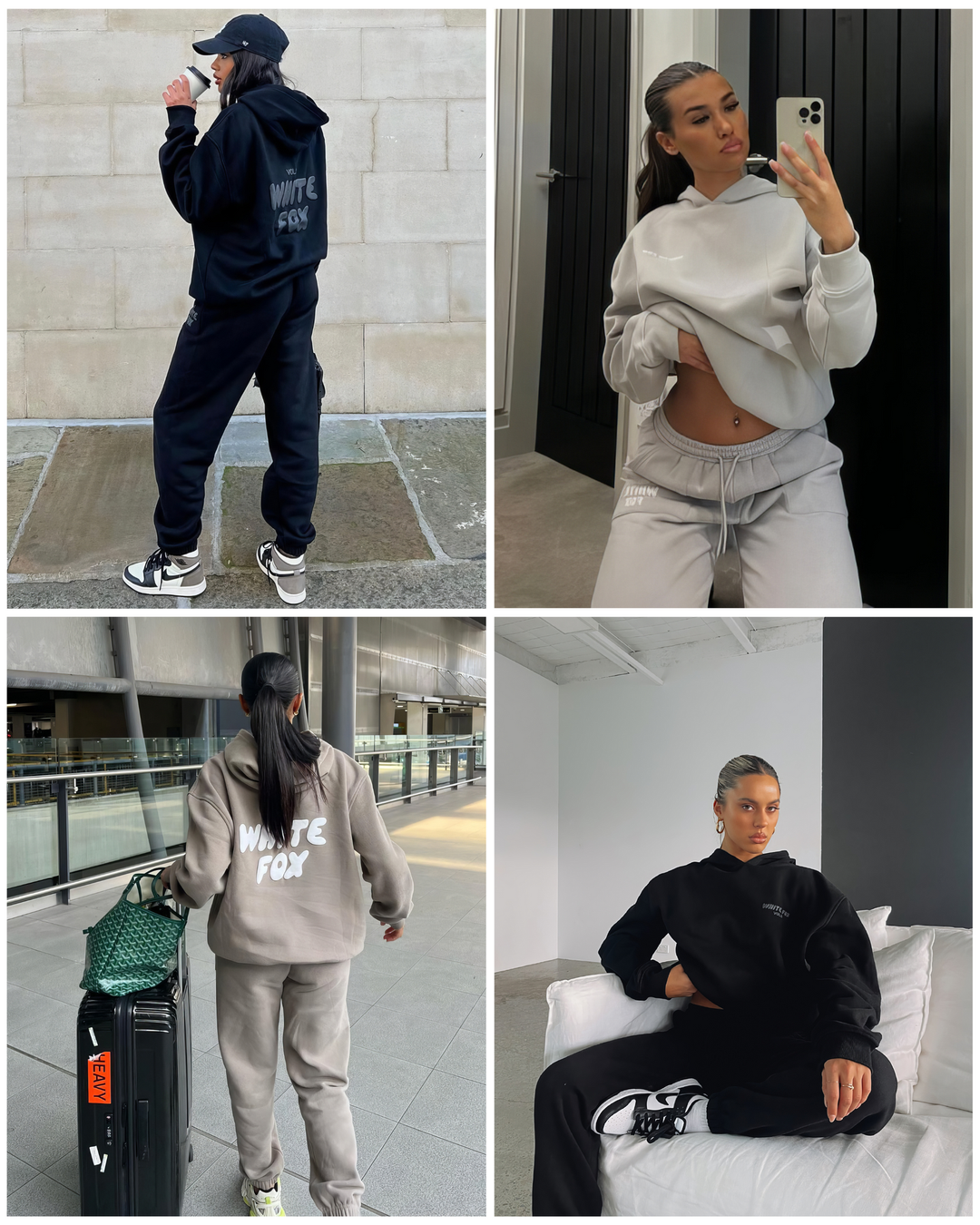 WhiteFox Set – Autumn Pants & Hoodie Tracksuit