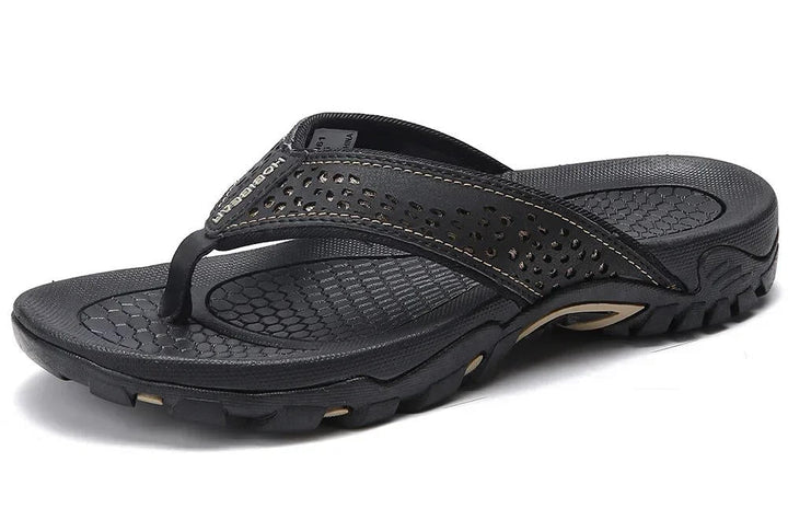 Men's Athletic Flip Flops With Orthopedic Arch Support