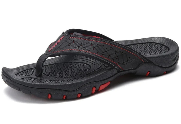 Men's Athletic Flip Flops With Orthopedic Arch Support