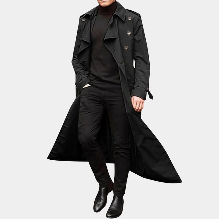 Stylish Waterproof Trench Coat for Men