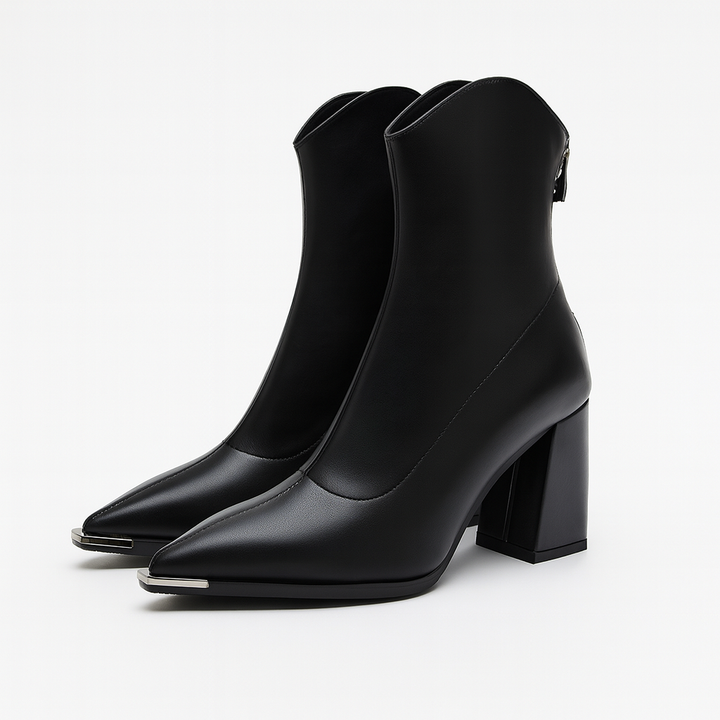 Abigail | Women’s Spring Pointed Heel Ankle Boots