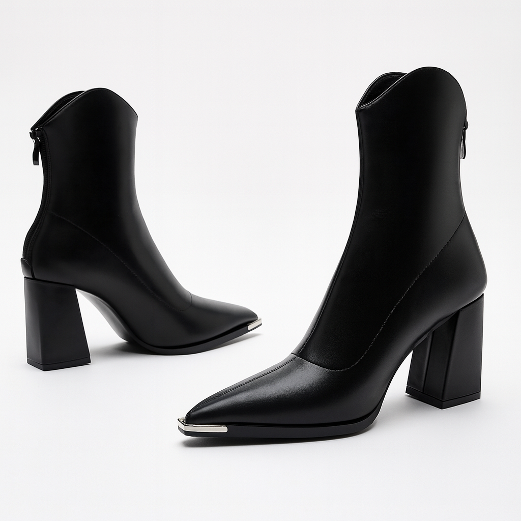 Abigail | Women’s Spring Pointed Heel Ankle Boots