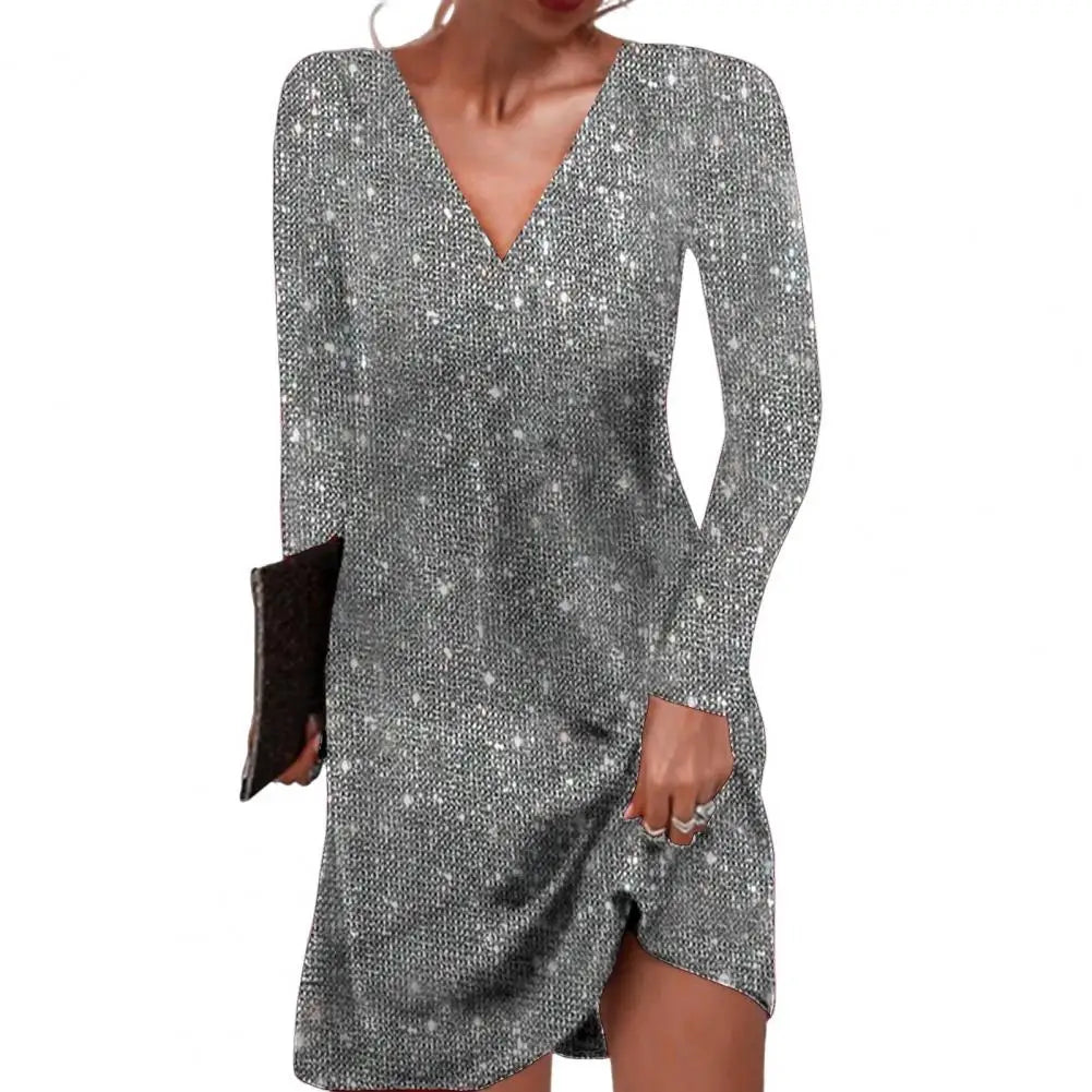 Taren | Women’s Elegant V-Neck Wrap Dress