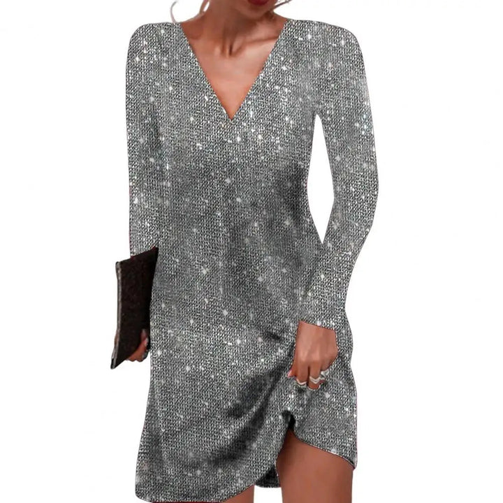Taren | Women’s Elegant V-Neck Wrap Dress