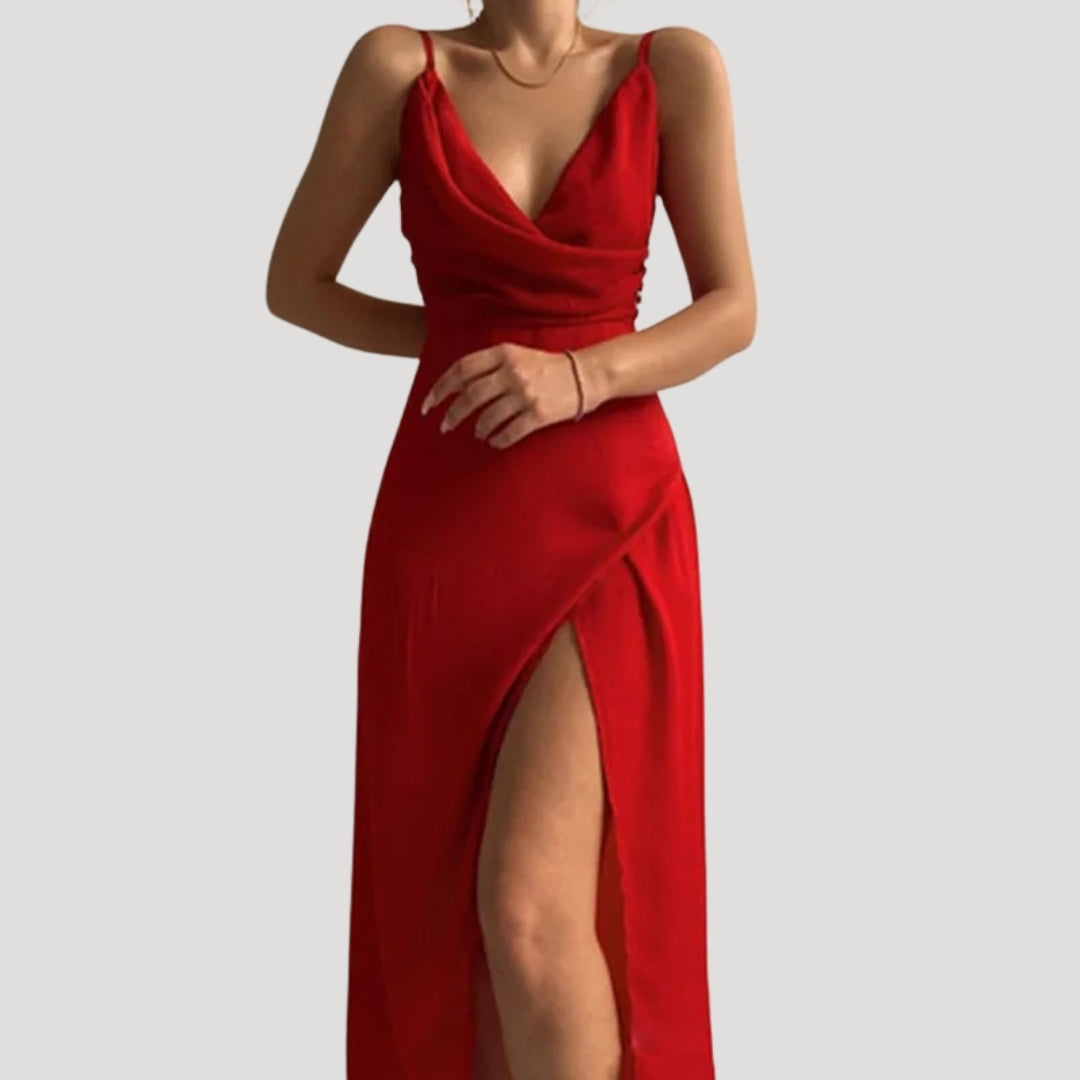 Kayla | Women Wedding Guest Slit Maxi Dress