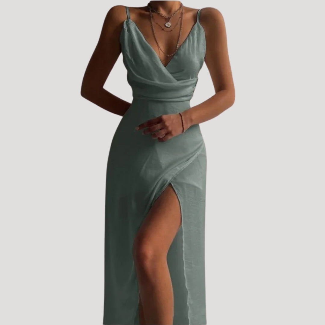 Kayla | Women Wedding Guest Slit Maxi Dress