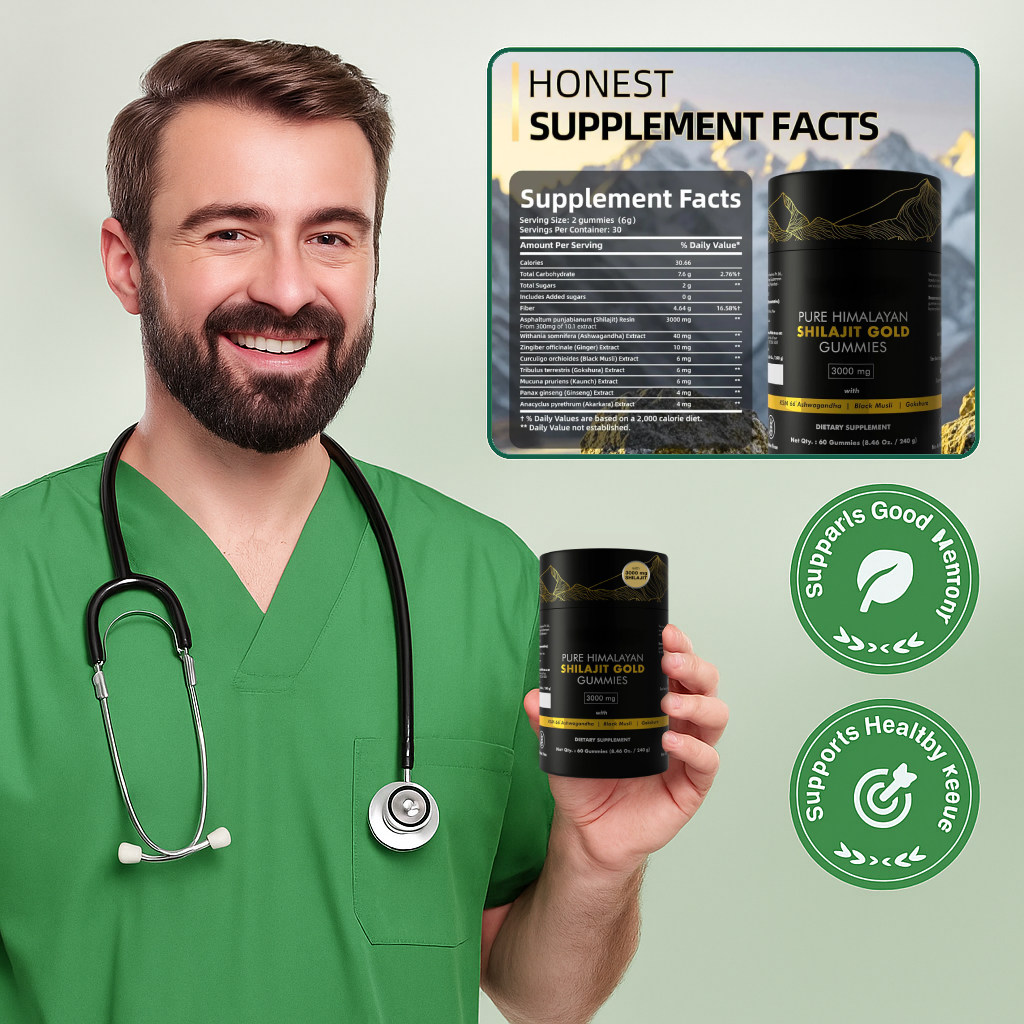 Pure Shilajit Gummies