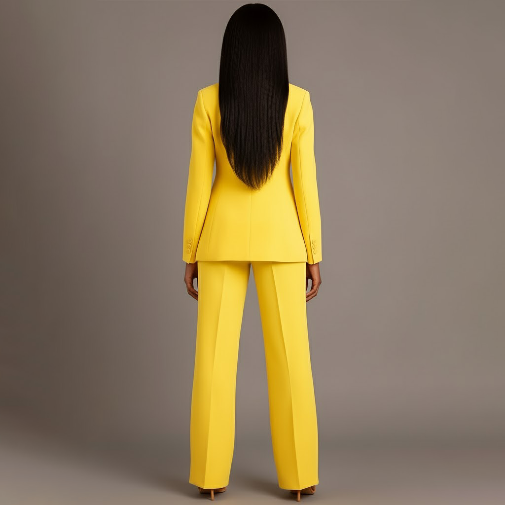 Christian | Chic Formal Suit Set with Tailored Long Blazer for Women