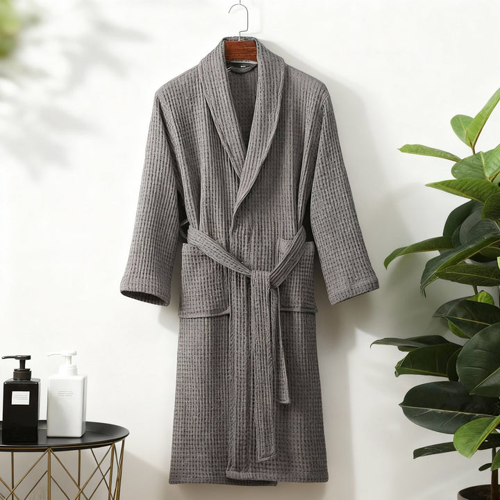 Elizabeth | Women’s Spring Waffle Lounge Robe
