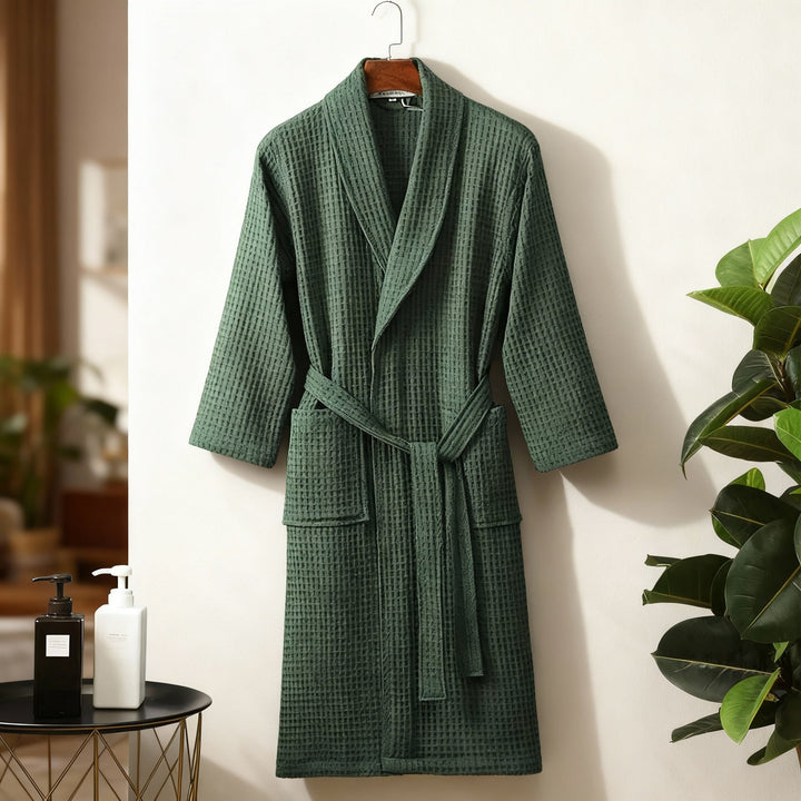 Elizabeth | Women’s Spring Waffle Lounge Robe